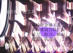 金誠(chéng)工具生產(chǎn)高效切削滾刀，重切刀具模數(shù)6角度20，材料M35